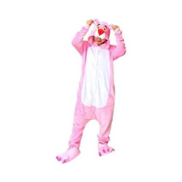 Imagem de Kigurumi Adulto Panda e Vaca - Pijamas Onesies para Homens e Mulheres,