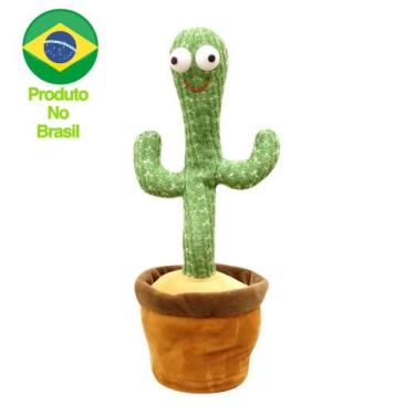 Imagem de Cactos Dançante e Falante Toca Música Repete a Fala e Dança - Toy Baby