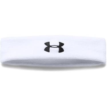 Imagem de Faixa de Cabeça Masculina Under Armour Performance, Branco, U