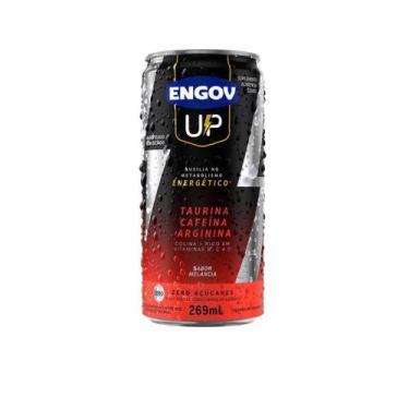 Imagem de Energético Engov UP Taurina Cafeína e Arginina Sabor Melancia Zero Açú