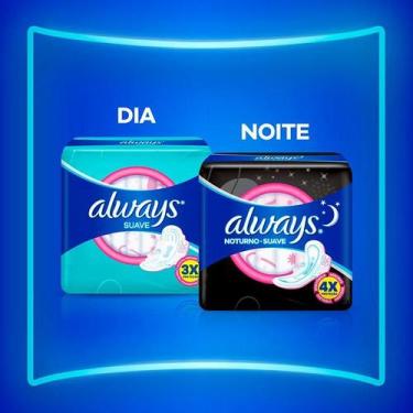 Imagem de Absorvente Noturno Always Noites Tranquilas c/ Abas 48un.