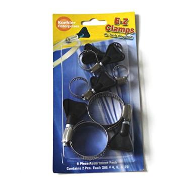 Imagem de Koehler Empreendedores EZ01B EZ Pacote com 6 peças (2 peças de cada SAE, tamanho 4, 6 e 20. Nenhuma ferramenta necessária), roxo, grande