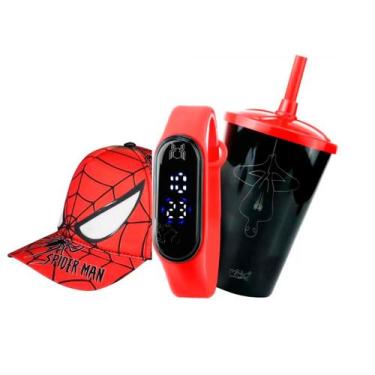 Imagem de Kit Relógio Infantil prova agua digital bracelete nota - Orizom