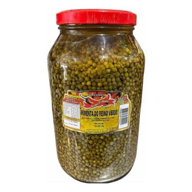 Imagem de Pimenta Do Reino Verde Em Conserva 2,7 Kg Melhor Qualidade - Aroma DMi