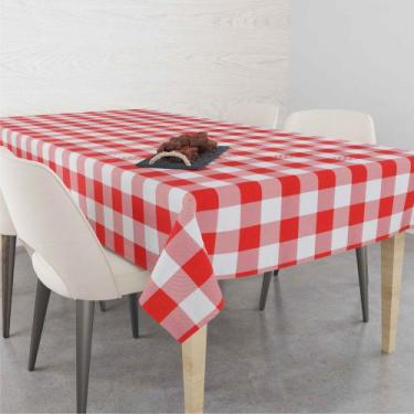 Imagem de Toalha De Mesa Retangular Impermeavel Termica Estampada 2,00 x 1,40 m 