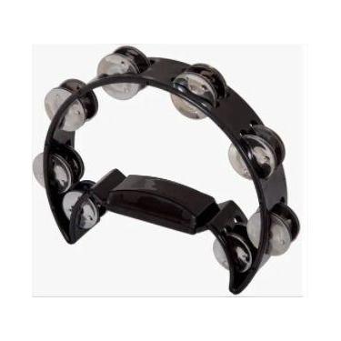 Imagem de Pandeiro Meia Lua De Alta Qualidade Ótima Frequência Sonora