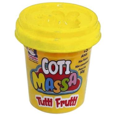 Imagem de Coti massa tutti frutti pote individual 50g cotiplas, Coelho amarelo, 