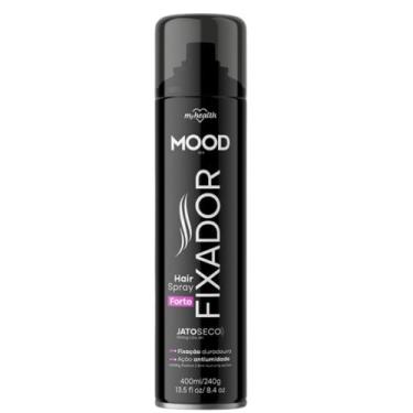 Imagem de Hair Spray Fixador Forte Mood Jato Seco 400Ml - My Health - My Healty