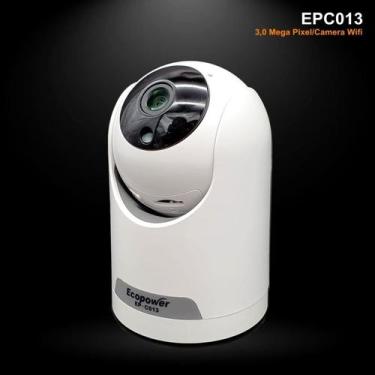 Imagem de Camera IP Ecopower EP-C013 Wifi 3.6MM White 1080P