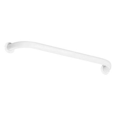 Imagem de Barra De Apoio Reta 70 Cm Aluminio Branco Pne/pcd - Leve Vida
