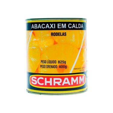 Imagem de Abacaxi em Calda Rodelas Schramm Lata 400g