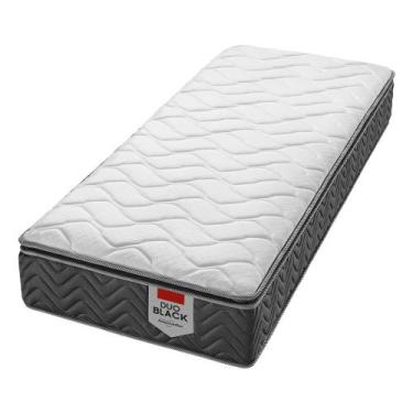 Imagem de Colchão Solteiro Molas Ensacadas Americanflex Duo Black Gel III 88x188