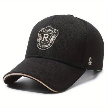 Imagem de Boné de Beisebol Unissex com Emblema da Letra R - de Algodão - Emaús A