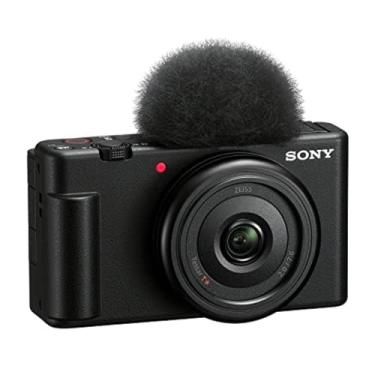 Imagem de Sony Câmera Vlog ZV-1F para criadores de conteúdo e vloggers preta