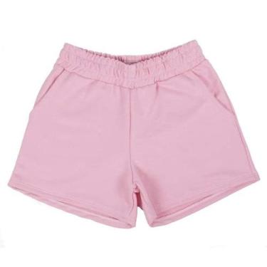 Imagem de Short Moletom Feminino Dia a Dia - Mal Me Quer, Rosa, G
