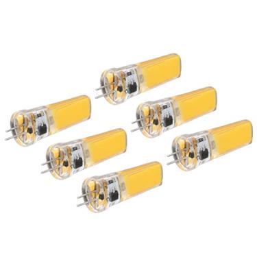 Imagem de Lâmpadas LED G4 de 6 Peças, Lâmpadas COB Reguláveis ​​de 9 W 500LM para Lâmpadas de Lustre de Paisagem de Teto Doméstico, Luz de 360 ​​graus para Diferentes Tipos de Lâmpadas