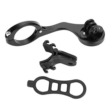 Imagem de Suporte de Extensão de Haste de Montagem de Guiador de Bicicleta de Liga de Alumínio para Computador de Bicicleta, Lanterna, Câmera (Para computador IGPS Blackbird)