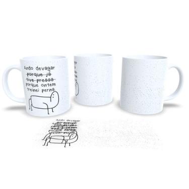Imagem de Caneca de Porcelana Personalizada Flork Frases Engraçadas, Divertidas 