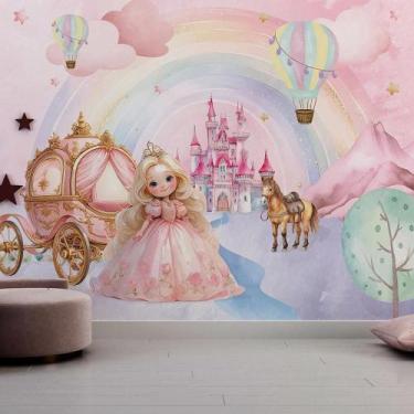 Imagem de Papel de Parede Sonho de Princesa Loira - AloPapers, 3,00m de largura,