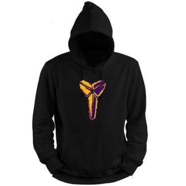 Imagem de Blusa Moletom Capuz Basquete Kobe Bryantt Basketball - Loja White Mamb