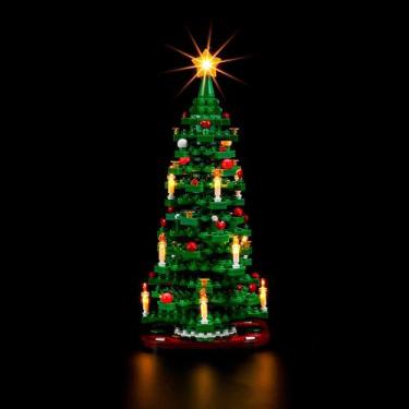 Imagem de Kit de Iluminação LED BRIKSMAX para Árvore de Natal LEGO 40573