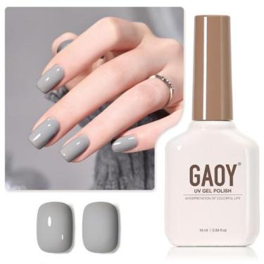 Imagem de Verniz em Gel GAOY Grey 16ml - Soak Off UV/LED