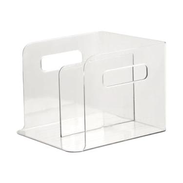 Imagem de Ｂｅｓｇａ Clear Desktop Bookshelf Book Storage Rack Modern With Handles, simples, estante de estante de livros para de CD Books