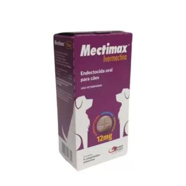 Imagem de Mectimax para Cães 12 mg - 4 comprimidos - Agener União
