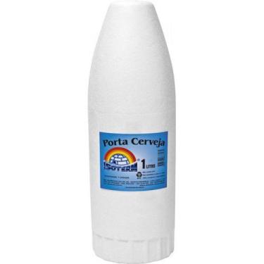 Imagem de Porta Garrafa Isopor Camisinha Litrão Cerveja 1l - Isoterm