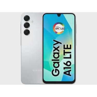 Imagem de Smartphone Samsung Galaxy A16 256GB - Cinza, 4G, ram 8GB, Tela 6.7, Câmera Tripla 50MP + Selfie 13MP