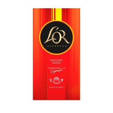 Imagem de Café em Cápsula Marenello Espresso Passione Rossa Ferrari L'Or  10 Uni