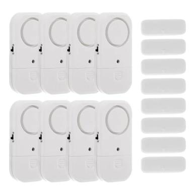 Imagem de Rmweify Alarme De Janela E Porta Para Segurança Infantil, Pacote Com 8 Unidades Pessoal Piscina, Alerta Contra Roubo, Pacientes Demência