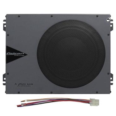 Imagem de Caixa Amplificada Slim 8 Automotiva Falcon 250W RMS