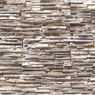 Imagem de Papel de Parede Adesivo Pedra Canjiquinha Rustica Lavável Cozinha 3 metros