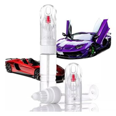 Imagem de Caneta Micro Retoque para carros - 2 em 1. 20ml - cores (Prata Super Nova Toyota)