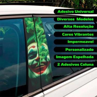 Imagem de Adesivo Personalizado Para Coluna Porta Carro Decorativo 17 - Resitank