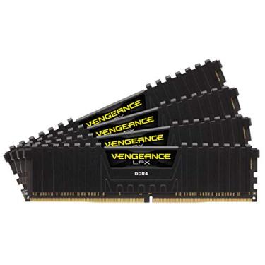Imagem de Corsair Memória de desktop Vengeance LPX 32GB (4x8GB) DDR4 3600 (PC4-28800) C18 1,35V - Preto
