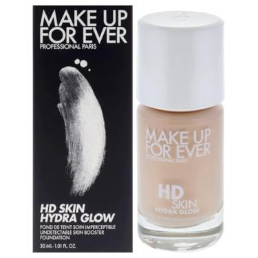 Imagem de HD Skin Hydra Glow - Alabastro fresco 1R02 da Make Up For Ever para mulheres - Base de 30 ml