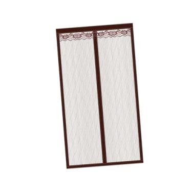 Imagem de Ｂｅｓｇａ Cortina de porta mantém o Fly Out Seleamento de Pets de entrada para a porta de entrada para uso amigável para o Home Hotel Hotel, 100x210cm