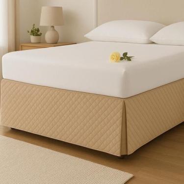 Imagem de Saia Para Cama Box Casal King Size Matelada Microfibra ultrassonico se