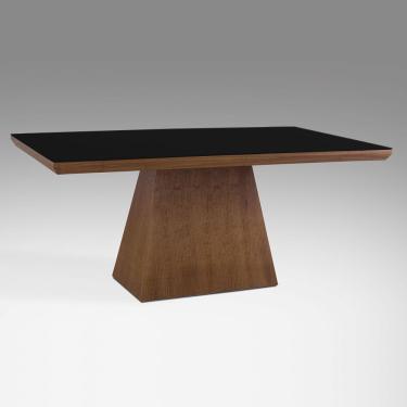 Imagem de Mesa de Jantar Pirâmide 200cm X 100cm Laca Preta