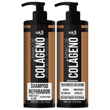Imagem de Kit Banho De Colágeno Widi Care Tratamento Reconstrução Capilar Brilho