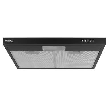 Imagem de Depurador E Exaustor De Ar Philco Slim Pdr90p Com 3 Vel Preto 110V