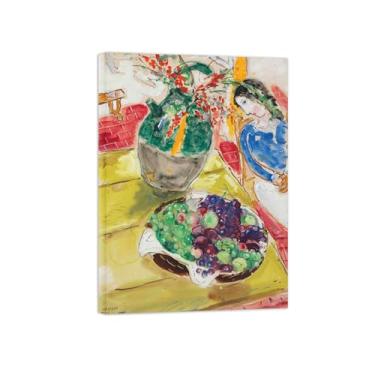 Imagem de Colorida Pintura arte parede lona-Impressões famosas-Fotos para decoração quarto sala de estar(frutas e flores) 50x70cm-19x27in Tela Embrulhada