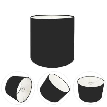 Imagem de Cúpula abajur e luminária cilíndrica vivare cp-7005 Ø18x18cm - bocal n