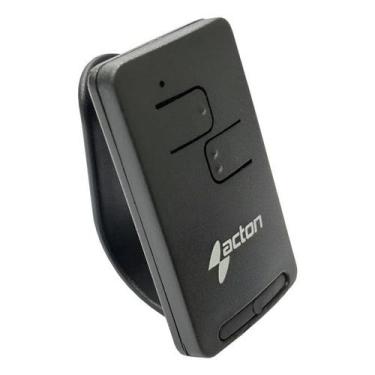 Imagem de Controle remoto portao motor universal acton 433mhz tx uno black r.309