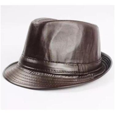 Imagem de Chapéu Fedora material sintético Napa Michael Jackson Unissex - oem