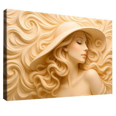 Imagem de Quadro Decorativo Estética Facial 3d