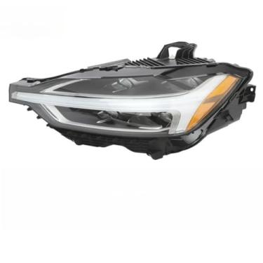 Imagem de Lâmpada de neblina esquerda direita LED luz diurna frontal LED conjunto de farol lâmpada de canto ampla compatível com XC60 2018-2022 (direita)