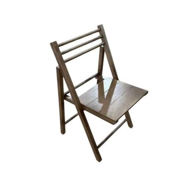 Imagem de Cadeira Dobrável em Madeira com Assento Multilaminado